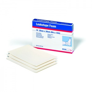 Leukotape Foam for Bandage Cushioning